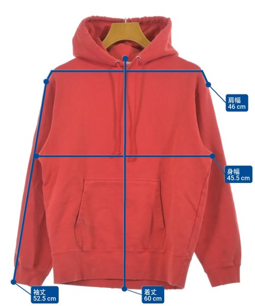 HEAR MY NAME（ヒアマイネイム）パーカー 赤 サイズ:S レディース/2200652004052