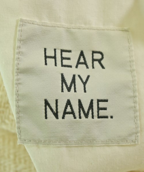 HEAR MY NAME（ヒアマイネイム）その他 白 サイズ:F レディース/2200711814011