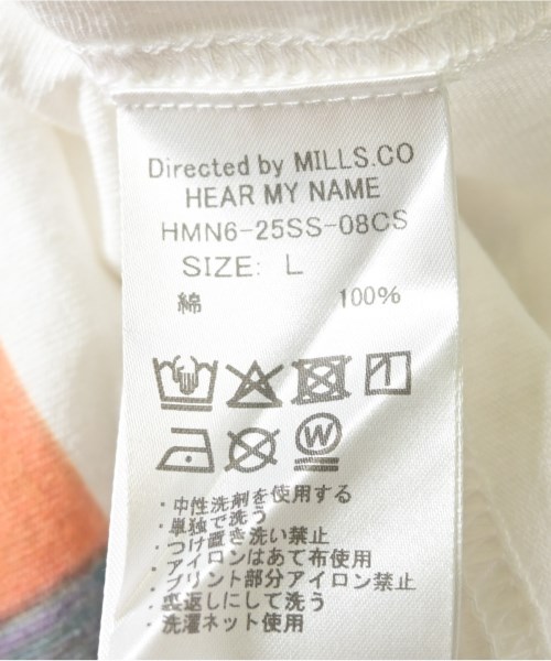 HEAR MY NAME（ヒアマイネイム）Tシャツ・カットソー 白 サイズ:L メンズ/2200716149200
