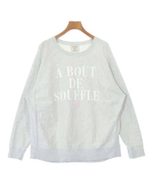 HEAR MY NAME(ヒアマイネイム)スウェット グレー サイズ:F/2200654219010