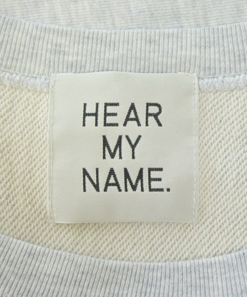 HEAR MY NAME（ヒアマイネイム）スウェット グレー サイズ:F レディース/2200654219010