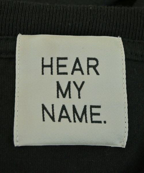 HEAR MY NAME（ヒアマイネイム）Tシャツ・カットソー 黒 サイズ:-(L位) メンズ/2200717889228