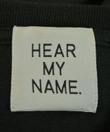 HEAR MY NAME（ヒアマイネイム）Tシャツ・カットソー 黒 サイズ:-(L位) メンズ/2200717889228