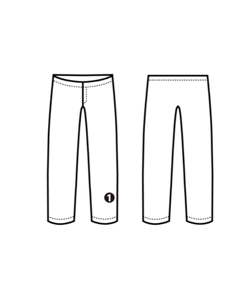 HERILL（ヘリル）スラックス グレー サイズ:3(L位) メンズ/2200522251036