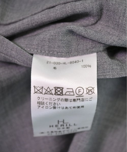 HERILL（ヘリル）スラックス グレー サイズ:3(L位) メンズ/2200522251036