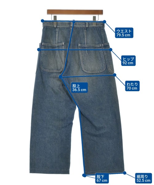 HERILL（ヘリル）デニムパンツ 青 サイズ:1(S位) メンズ/2200635123053