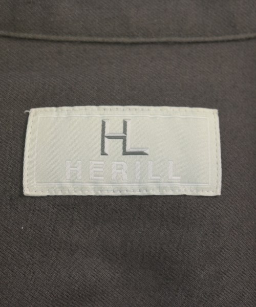 HERILL（ヘリル）カジュアルシャツ 茶 サイズ:2(XXL位) メンズ/2200632436026