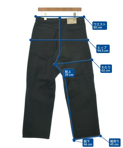 HERILL（ヘリル）デニムパンツ 黒 サイズ:2(M位) メンズ/2200621037074