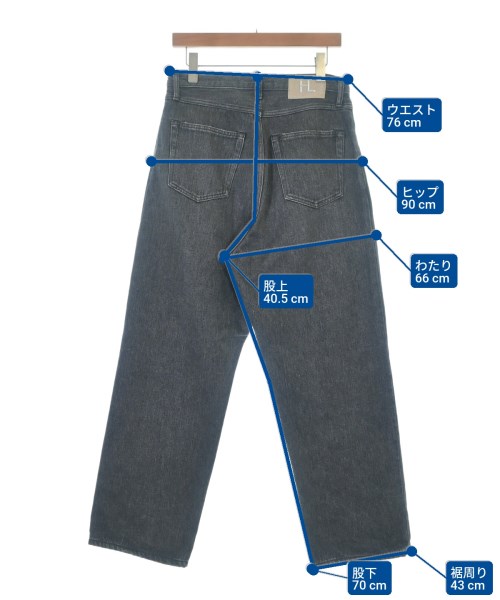 HERILL（ヘリル）デニムパンツ グレー サイズ:1(S位) メンズ/2200674096042