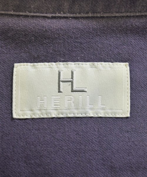 HERILL（ヘリル）カジュアルシャツ 紫 サイズ:2(M位) メンズ/2200659453167