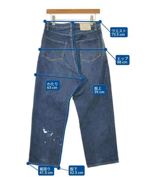 HERILL（ヘリル）デニムパンツ 青 サイズ:1(S位) メンズ/2200656138036
