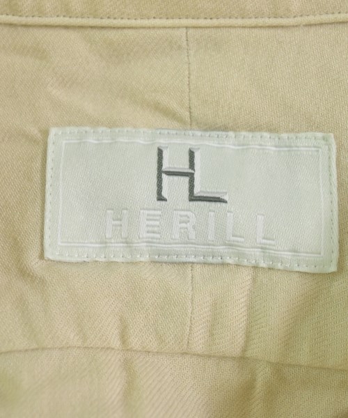 HERILL（ヘリル）カジュアルシャツ ベージュ サイズ:1(S位) メンズ/2200631250081