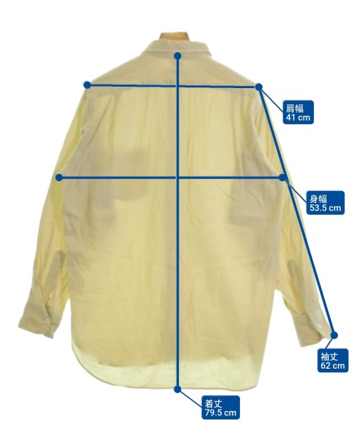 HERILL（ヘリル）カジュアルシャツ ベージュ サイズ:1(S位) メンズ/2200631250081