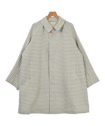 HEUGN（ユーゲン）ステンカラーコート 白 サイズ:2(M位) メンズ  