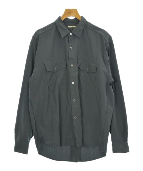 HEUGN(ユーゲン)カジュアルシャツ グレー サイズ:2(M位)/2200669020021