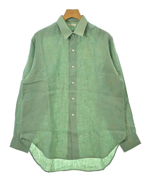 HEUGN(ユーゲン)カジュアルシャツ 緑 サイズ:3(L位)/2200645191059