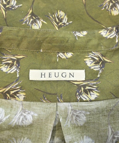 HEUGN（ユーゲン）カジュアルシャツ カーキ サイズ:3(L位) メンズ/2200657174026