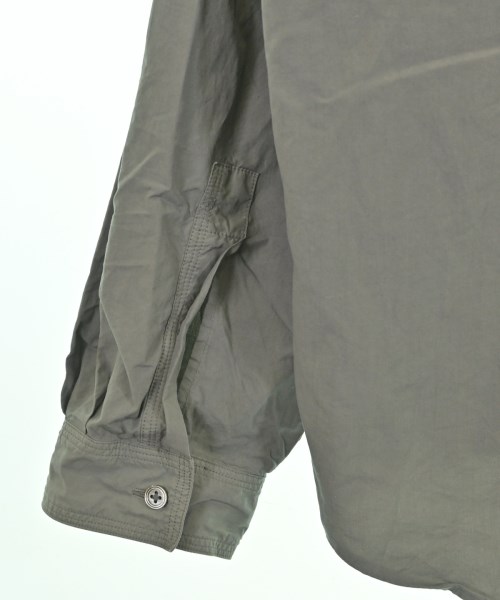 HEUGN（ユーゲン）カジュアルシャツ カーキ サイズ:4(XL位) メンズ/2200644819091