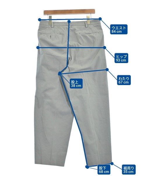 HEUGN（ユーゲン）スラックス 緑 サイズ:3(L位) メンズ/2200661012109