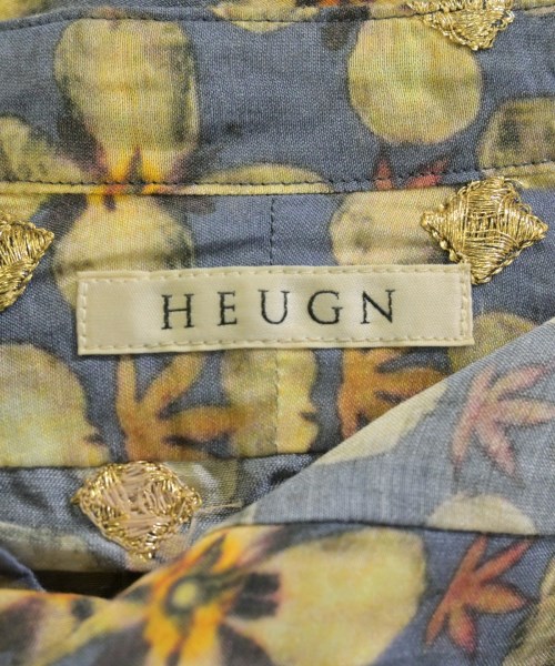 HEUGN（ユーゲン）カジュアルシャツ 青 サイズ:2(M位) メンズ/2200730840282
