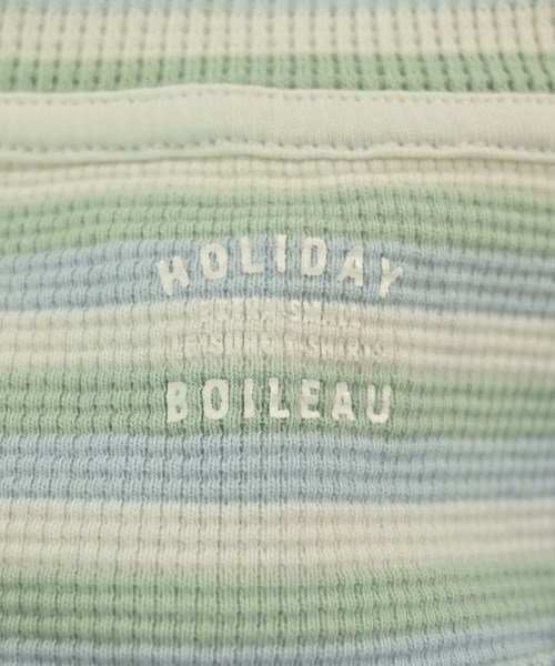 HOLIDAY BOILEAU（ホリディボワロ）Tシャツ・カットソー 青 サイズ:F レディース/2200677655123