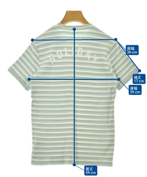 HOLIDAY BOILEAU（ホリディボワロ）Tシャツ・カットソー 青 サイズ:F レディース/2200677655123