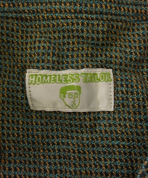 HOMELESS TAILOR（ホームレステーラー）カジュアルシャツ 黒 サイズ:F メンズ/2200613382090
