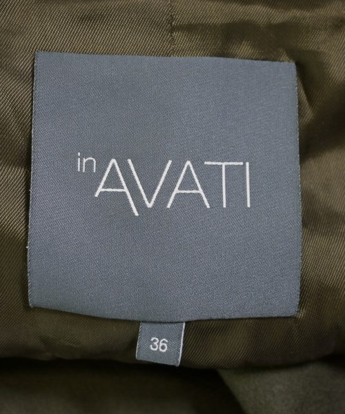 IN AVATI（インアバティ）チェスターコート カーキ サイズ:36(S位) レディース/2200723438014