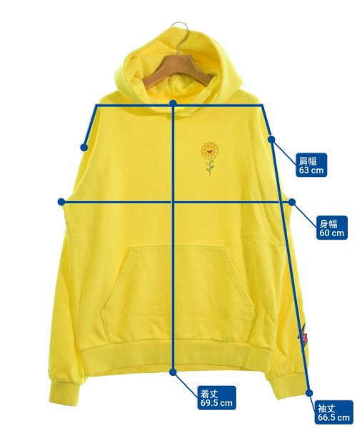 J Balvin（ジェイバルヴィン）パーカー 黄 サイズ:L メンズ/2200675068345