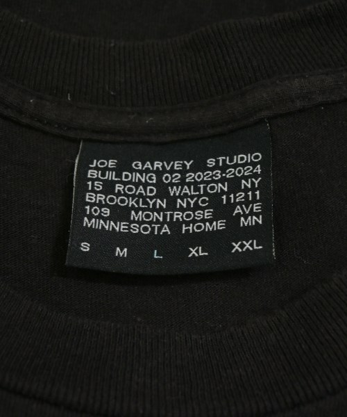 JOE GARVEY（ジョーガーヴィー）Tシャツ・カットソー 黒 サイズ:-(L位) メンズ/2200647242063