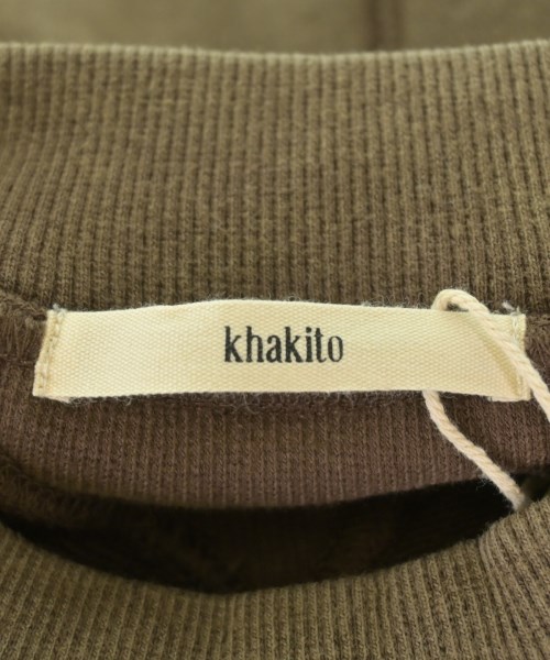 khakito（カーキト）スウェット 茶 サイズ:F レディース/2200710105219