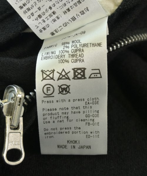 KHOKI（コッキ）ブルゾン 黒 サイズ:4(XL位) メンズ/2200644285063