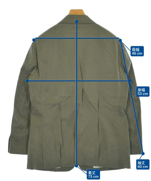 KHOKI（コッキ）カジュアルジャケット カーキ サイズ:2(M位) メンズ/2200640660550