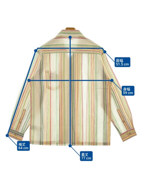 KHOKI（コッキ）カジュアルシャツ 白 サイズ:2(M位) メンズ/2200662030041