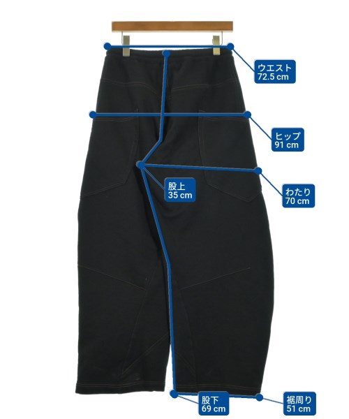 KHOKI（コッキ）スウェットパンツ 黒 サイズ:1(S位) メンズ/2200652391053