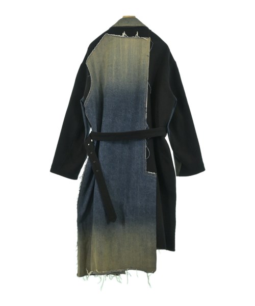 KHOKI（コッキ）ステンカラーコート 青 サイズ:-(XXL位) メンズ/2200666279125