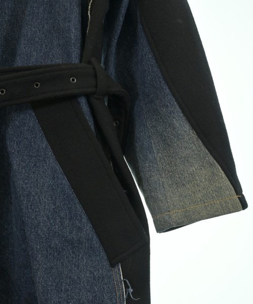 KHOKI（コッキ）ステンカラーコート 青 サイズ:-(XXL位) メンズ/2200666279125