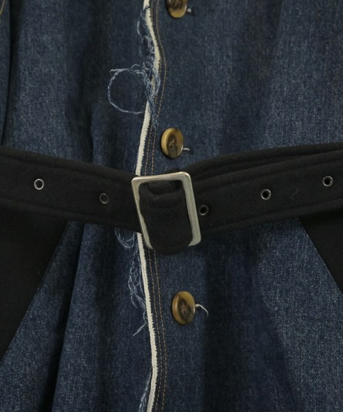 KHOKI（コッキ）ステンカラーコート 青 サイズ:-(XXL位) メンズ/2200666279125