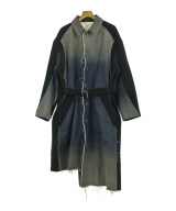 KHOKI（コッキ）ステンカラーコート 青 サイズ:-(XXL位) メンズ/2200666279125