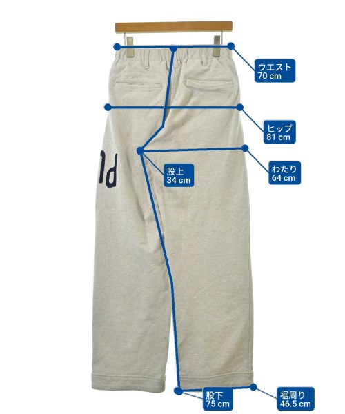 KHOKI（コッキ）スウェットパンツ グレー サイズ:1(S位) メンズ/2200672285080