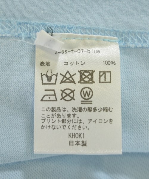 KHOKI（コッキ）Tシャツ・カットソー 青 サイズ:2(M位) メンズ/2200721468068