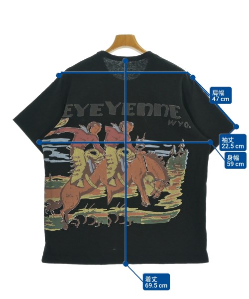 KHOKI（コッキ）Tシャツ・カットソー 黒 サイズ:3(L位) メンズ/2200690948011