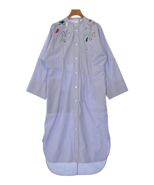KILOMETRE PARIS(キロメートルパリ)シャツワンピース 青 サイズ:S/2200640715298
