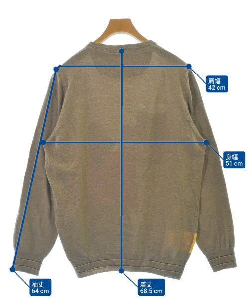 Koon（クーン）ニット・セーター 茶 サイズ:XL メンズ/2200683856163