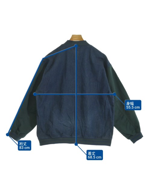 kutir（クティール）デニムジャケット 青 サイズ:F レディース/2200613879026