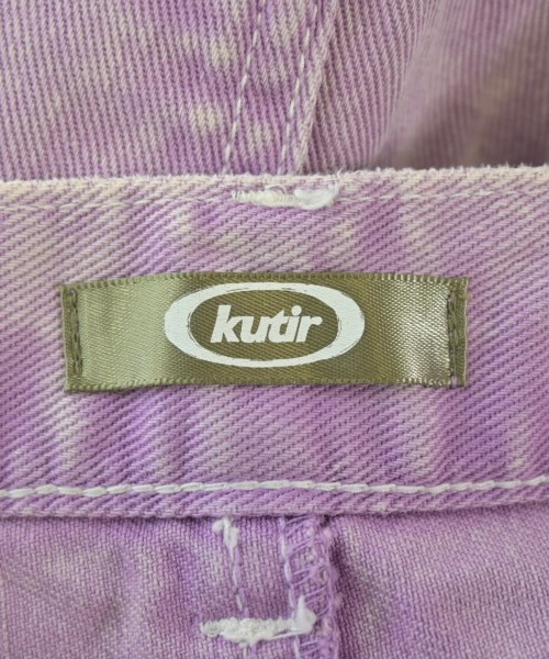 kutir（クティール）デニムパンツ 紫 サイズ:L レディース/2200711322066