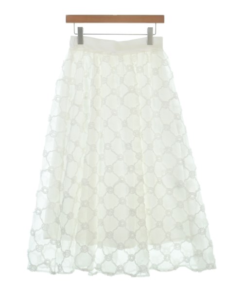 La boutique BonBon(ラブティックボンボン)ロング・マキシ丈スカート 白 サイズ:38(M位)/2200696834257
