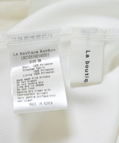 La boutique BonBon（ラブティックボンボン）ロング・マキシ丈スカート 白 サイズ:38(M位) レディース/2200696834257