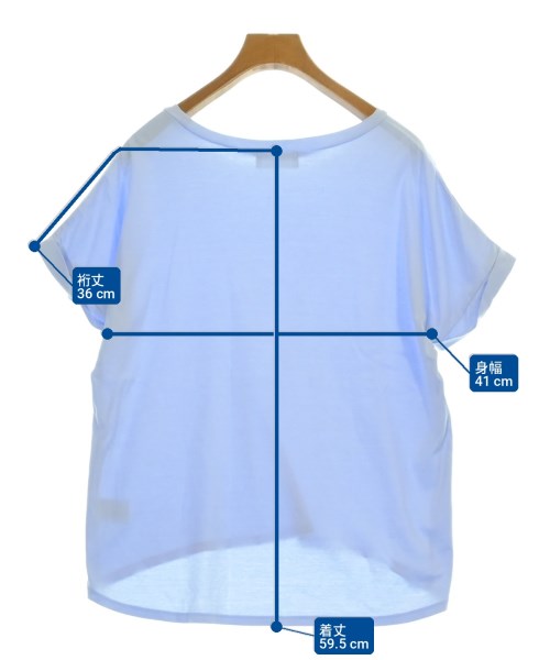 La boutique BonBon（ラブティックボンボン）Tシャツ・カットソー 青 サイズ:F レディース/2200697583048