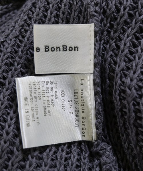 La boutique BonBon（ラブティックボンボン）ニット・セーター グレー サイズ:F レディース/2200650112032